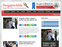 Tablet Screenshot of durgapuradda.com